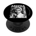 Photo portrait d'Aretha Franklin par David Gahr PopSockets PopGrip Interchangeable