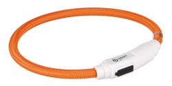 Trixie Flash Lysande Ring För Katt 35cm Orange