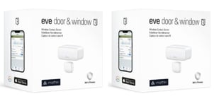 Eve - 2x Door & Window - Wireless Contact Sensor - Bundle