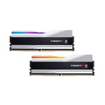 Mémoire RAM G.Skill Trident Z5 RGB F5-6000J3040F16GX2-TZ5RS 32Go (2x16 Go) DDR5 6000MHz CL30 Argent