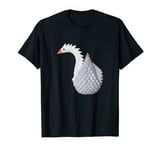 Modular Origami Goose Swan Paper Folding Abstract T-Shirt
