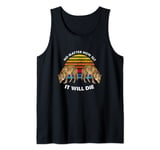 Mens Coyote Wildlife Hunting for Coyote Trapping and Yote Hunting Tank Top