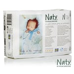 Naty by Nature BabyCare eco couche ecologique pour bébé nouveau né/prématuré blanc taille 0 4,5 kg lot de 4
