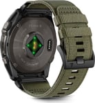 Tech-Protect Tech-Protect Nylon Classic Garmin Fenix 5X / 5X Plus / 6X / 6X Pro / 7X / 8 (51 Mm) Olivegrön