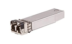 HPE Aruba - Module transmetteur SFP+ - 10 GigE - 10GBase-SR - SFP+ / LC Multi-Mode - jusqu'à 300 m - pour HPE Aruba 2930F 12, 2930F 8G, 2930M 24, 2930M 40, 6300, 6405 48, 6405 96, 64XX, 72XX, 83XX