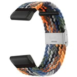 Flätat klockarmband Garmin Epix Pro (51mm) - Salamander