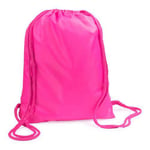 BigBuy Outdoor Drawstring Backpack 144592 S1406235 Adult Unisex, Fuchsia, Single