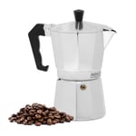 Royalford 3 Cup Moka Pot Espresso Stove Top Coffee Maker Cafeteria Percolator