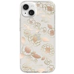 Kate Spade New York iPhone 14 Plus (6.7) Protective Hardshell Case - Gold Floral