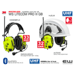 3M Peltor WS LiteCom Pro III GB