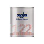 SEAJET 122 Brilliance Topcoat - 0,75l Sort - en-komponent maling