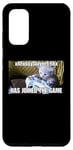 Coque pour Galaxy S20 Funny Trad Gaming Cat Has Joined Video Game Cute Kitty Meme