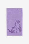 Moomin Arabia - Mumin handduk 30x50 Snorkfrök. viol GOTS - Lila
