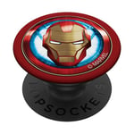 Marvel Iron Man Helmet Icon PopSockets PopGrip Interchangeable