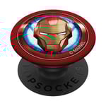 Marvel Iron Man Helmet Icon PopSockets PopGrip Adhésif