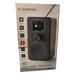 GOODMANS DAB/DAB+/FM Radio LCD Display and Bluetooth Speaker