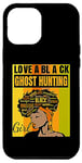 iPhone 12 Pro Max Black Independence Day - Love a Black Ghost Hunting Girl Case