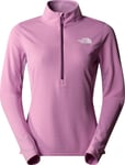 The North Face The North Face Women's Sunriser 1/4 Zip Long-Sleeve Top Mineral Purple/Black Currant Purple L, Mineral Purple/Black Cu