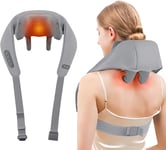 Neck and Shoulder Massager with Heat, 3D Shiatsu Back Neck and Shoulder Massager