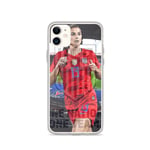 Phone Case Compatible for iPhone 11 Pro Cases Scratch-Resistant Shock Absorption Cover Alex Morgan American Soccer Player 13 Crystal Clear
