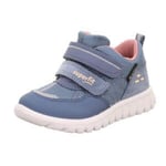 Superfit SPORT7 Mini Gore-Tex Sneaker, Blau/Rosa 8010, 6 UK Child