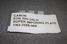 YN2-3356-000 SI PLATE SUPER IMPOSING PLATE FOR CANON EOS 2OD DSLR CAMERA NEW UK 