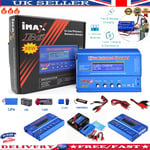 iMAX B6 80W Lipo NiMh RC Batteries Balance Digital Charger for RC Helicopter UK