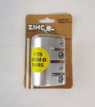 NEW Zinc Aluminium Scooter Quad 4 Stage Clamp - Silver fits 33mm Bars