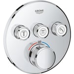 Grohe Grohtherm SmartControl dusjbatteri, krom