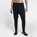 NIKE Training Trousers Women Baggy  FLOW LX PANTS BLACK Size UK 8 / XS B231