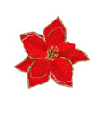 INF Julestjerner kunstige blomster Julepynt 12-pakning Rød