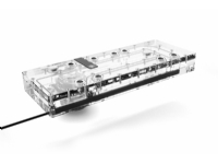 Alphacool Core Distro Plate O11 Dynamic Evo/XL, Vandblok, Akryl, Transparent, 1/4, 60 °C, 0,8 bar