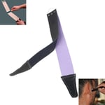 Leather Canvas Sharpening Strop For Barber Open Straight Razor S Onesize