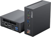 Amd Ryzen 7 3750H Mini Ordinateur Gamer,16 Go Ddr4 Dual Channel 512 Go M.2 Ssd Windows 11 Pro,Graphique Radeon Rx Vega 10,Hdmi+Dp+Type-C 4K Triple Display,Rj45-Lan,Wifi 5,Bt 4.2.