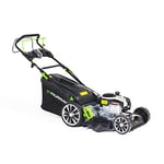Murray Self-Propelled Petrol Lawnmower 4-in-1 - Petrol Lawn Mower "EQ2-500X" 51cm with Grass Box 75L for Small and Medium Lawns, Easy to Start - Easy to Clean, Dust Shield