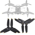 Honbobo Propeller for DJI FPV Drone, FPV Low Noise Propeller 5328S Paddles Accessories (Gold-2*pairs)