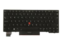 Primax - Ersättningstangentbord För Bärbar Dator - Med Trackpoint - Bakgrundsbelyst - Qwerty - Brittisk - Svart - Fru - För Thinkpad L13 Gen 2  L13 Yoga Gen 2  X13 Gen 1
