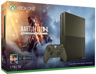 Xbox One S Console, 1TB, Military Green (No Game), Boxed