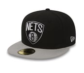 Era Brooklyn Nets Essential 59fifty. Black. Free Uk Postage