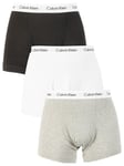 Calvin Klein3 Pack Trunks - Grey/White/Black