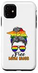 iPhone 11 Free Mom Hugs LGBT Pride Flag Funny Pride Colors Case