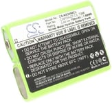 Kompatibelt med Siemens Gigaset 2000C pocket, 2.4V, 700 mAh