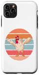 iPhone 11 Pro Max Crazy Chicken Cartoon Stupid Looking Crazy Cartoon Chickens Case