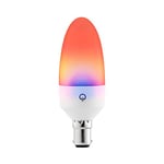 LIFX Candle Colour [B15 Bayonet Cap] Wi-Fi Smart LED Light Bulb, Polychrome Technology, Multi-Zone Dimmable, No hub required, Compatible with Alexa, Hey Google, Apple HomeKit