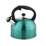 Amazon Basics Stainless Steel Kettle, 2.3 Litres, Teal