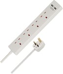 Rallonge électrique avec Fonction de Charge USB 4 Plis 2 m H05VV-F3G1.25
