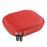 Geekria Headphones Hard Shell Case for Sony MDR-ZX100, ZX110, ZX300 (Red)
