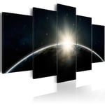 Billede - Blue planet - Earth - 100 x 50 cm - Premium Print