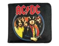 AC/DC Wallet Highway To Hell Band Logo new Official Black Bifold
