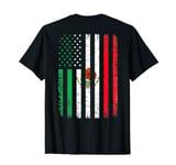 Mexico Flag USA American Mexican Independence Day T-Shirt